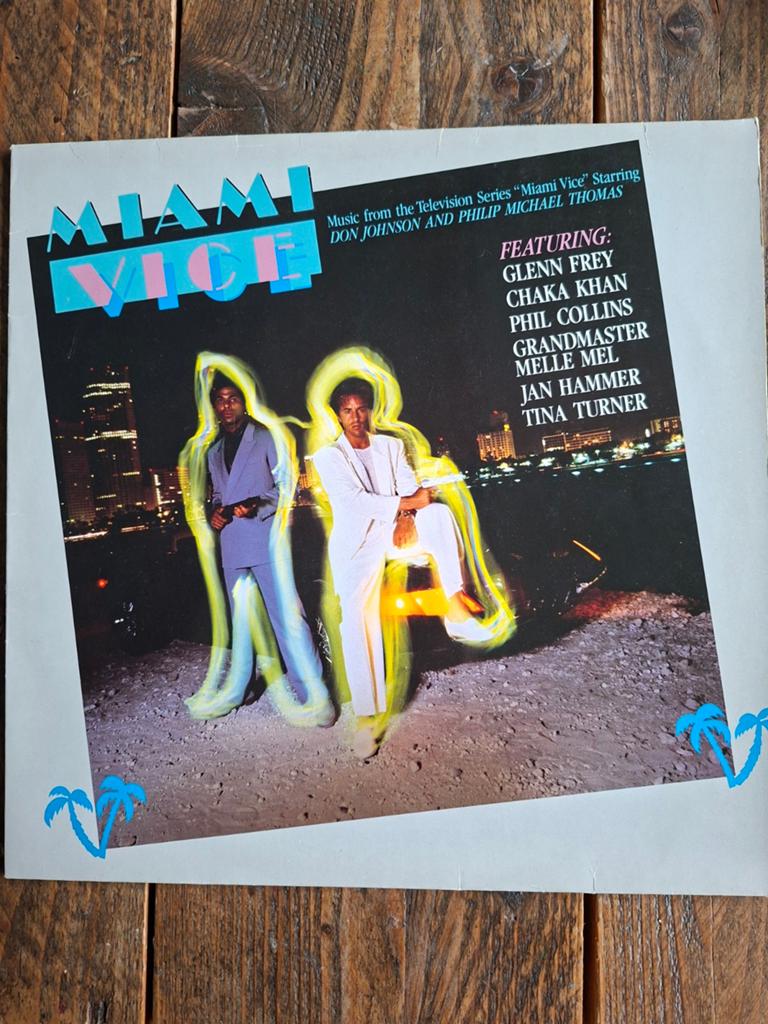 Elpee Miami Vice, Cd's en Dvd's, Vinyl | Filmmuziek en Soundtracks, Ophalen of Verzenden, Zo goed als nieuw, 12 inch