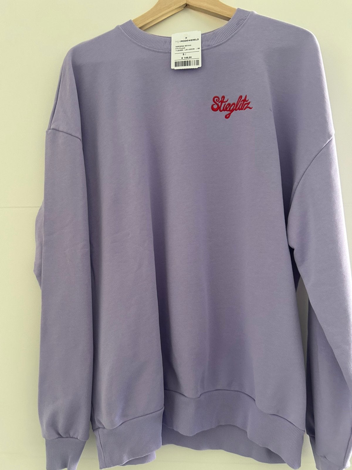 Stieglitz lila sweater maat s, Kleding | Dames, Ophalen of Verzenden, Nieuw, Paars