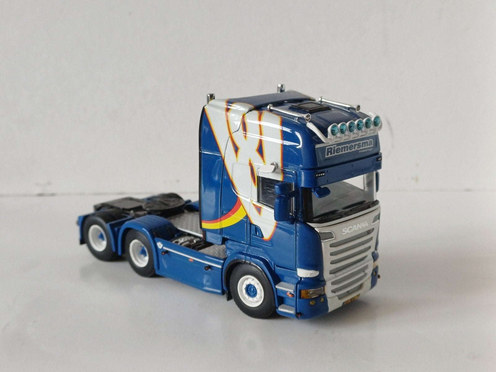 Riemersma transport Scania WSI 1:50, Ophalen of Verzenden, Bus of Vrachtwagen, Wsi