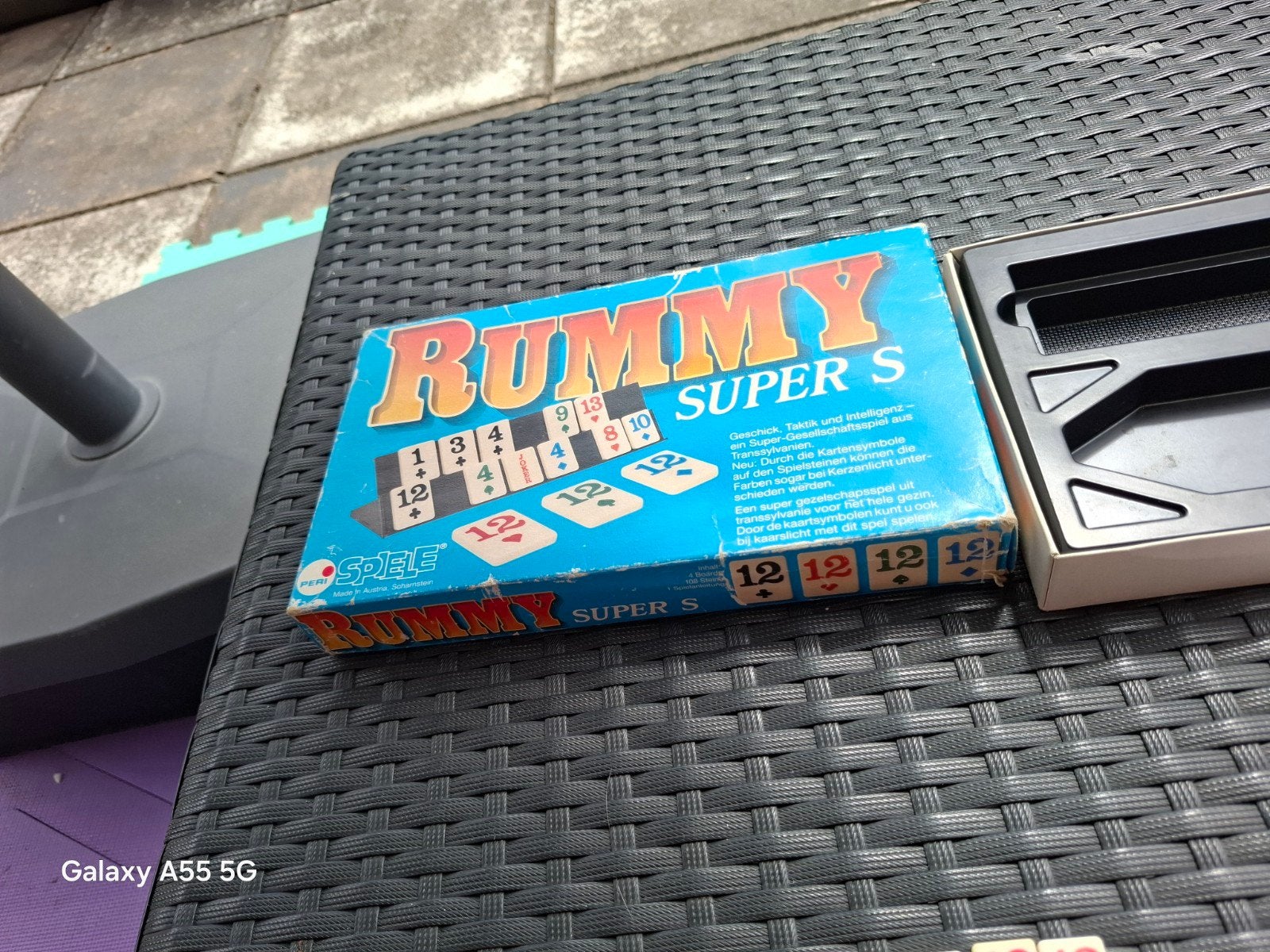 Rummy Super S Spel - Compleet en Goede Staat, Piatnik, Gebruikt, Piatnik, Ophalen of Verzenden