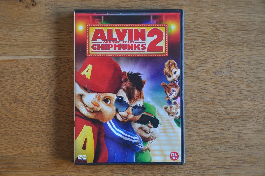 Dvd Alvin and the Chipmunks 2, Alle leeftijden, Ophalen of Verzenden, Zo goed als nieuw, Film