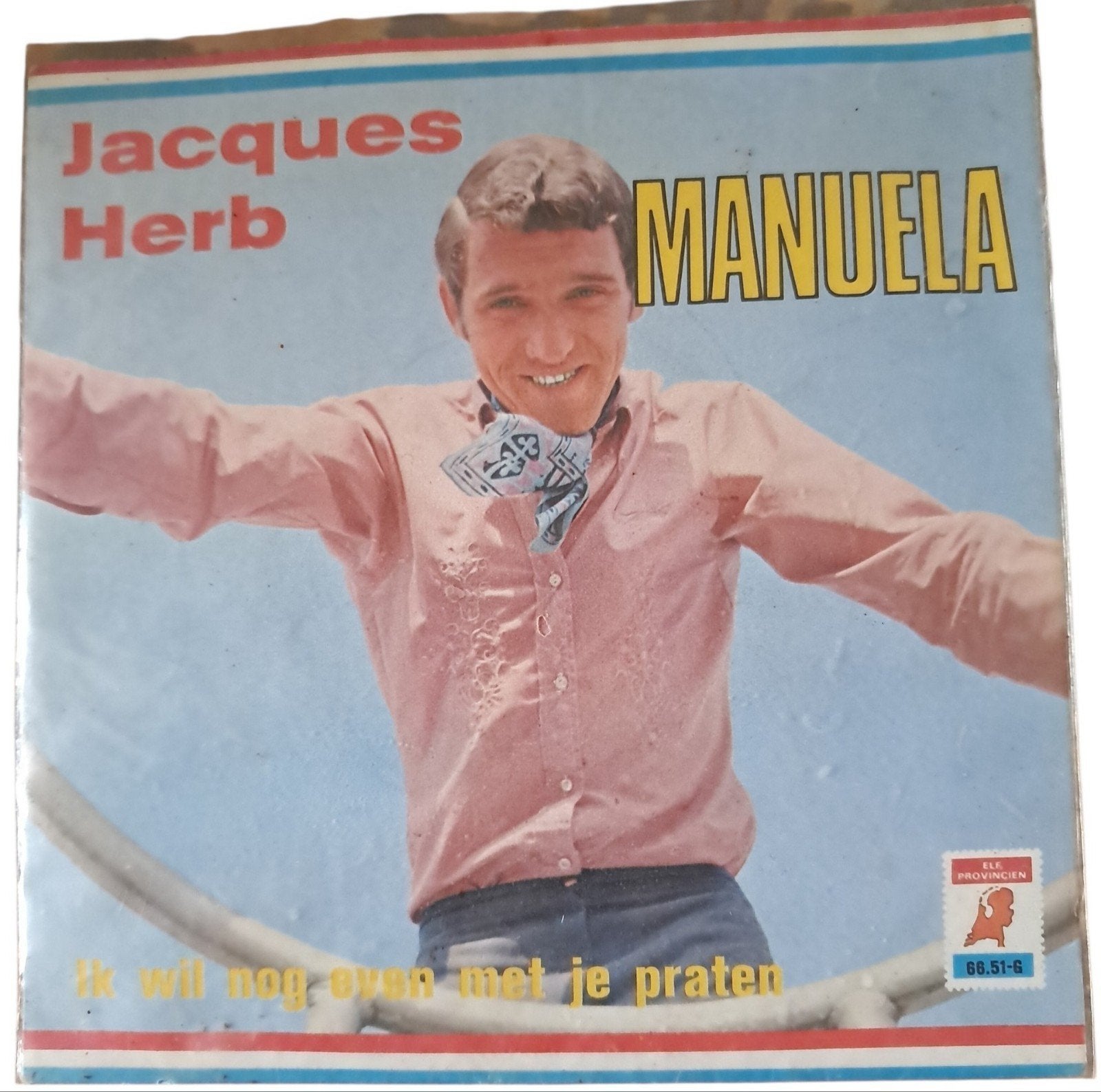 single jacques herb, Ophalen of Verzenden, Gebruikt, Overige formaten, Levenslied of Smartlap