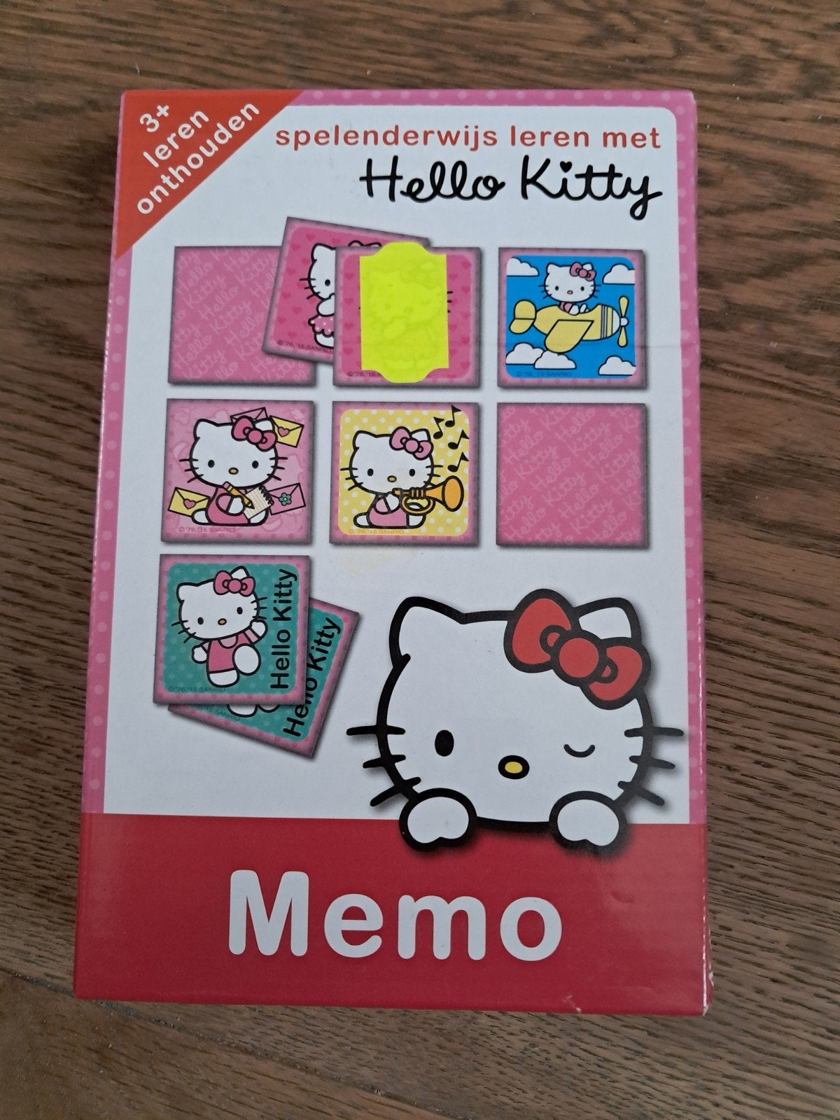 Hello Kitty Memo Spelenderwijs Leren - Geheugenspel, Ophalen of Verzenden, Nieuw, 2 tot 4 jaar