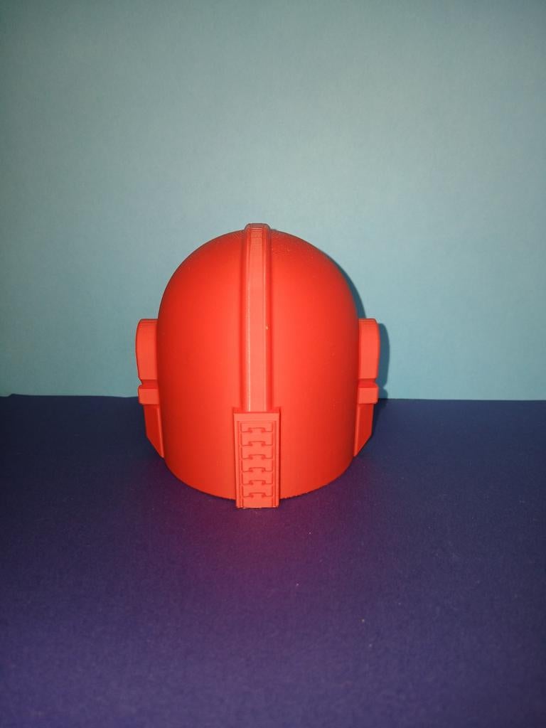 Mandalorian Helm - 3D geprint (rood), Verzamelen, Star Wars, Nieuw, Replica, Ophalen of Verzenden