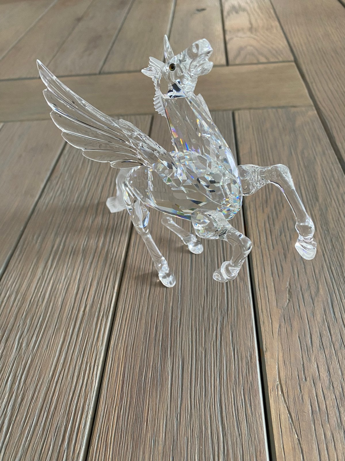 Swarovski Eenhoorn en Pegasus Jaarstukken, Ophalen of Verzenden, Zo goed als nieuw, Figuurtje