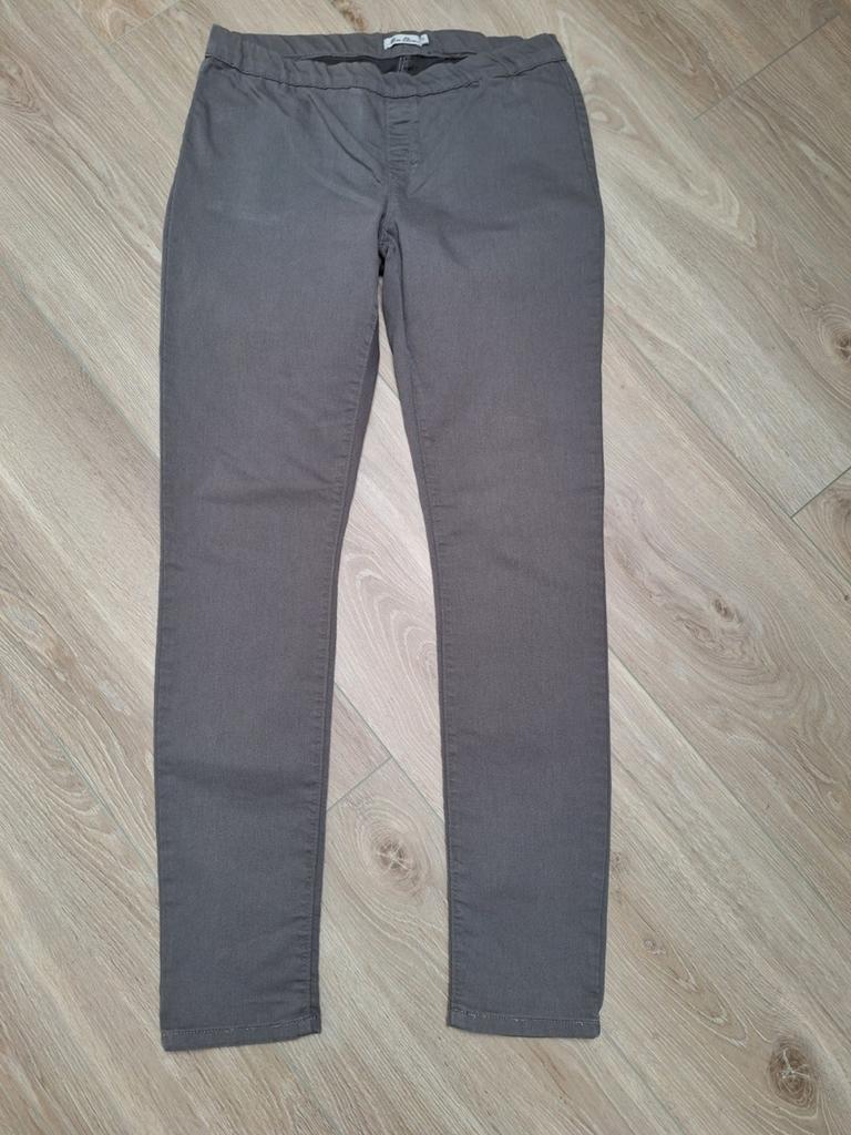 Grijze broek / tregging Miss Etam - maat 40, Maat 38/40 (M), Ophalen of Verzenden, Miss Etam, Gedragen