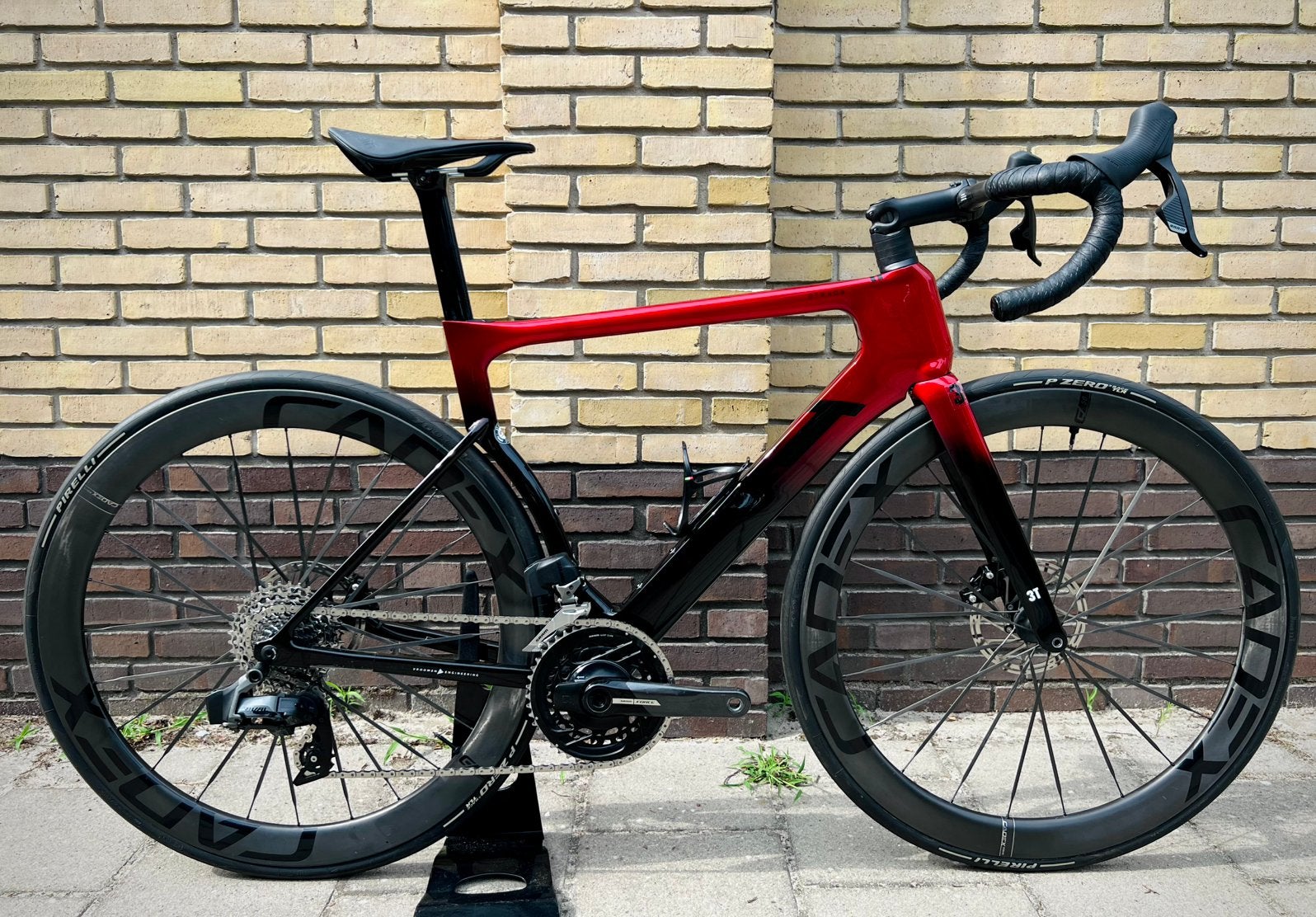 Full Carbon 3T Strada Sram 12s Etap PWM Cadex Ultra 50 Disc, Overige merken, Carbon, Ophalen of Verzenden, Zo goed als nieuw