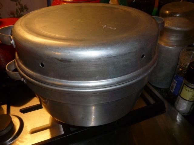 wonderpan Ø 25 cm, Ophalen of Verzenden, Zo goed als nieuw, Aluminium, Koekenpan of Braadpan