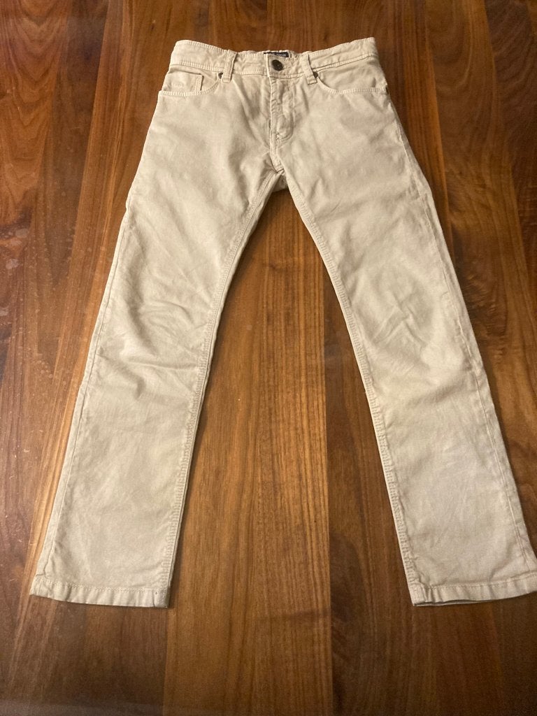 River woods broek beige licht bruin maat 128 8 jaar!, Broek, River Woods, Ophalen of Verzenden, Zo goed als nieuw
