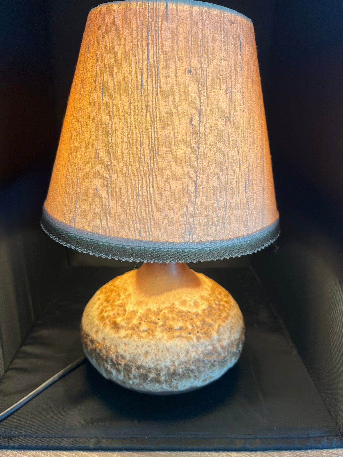 Prachtige PAN West Germany Fat Lava tafellamp jaren 60/70, Met schakelaar, Gebruikt, Overige merken, Vintage