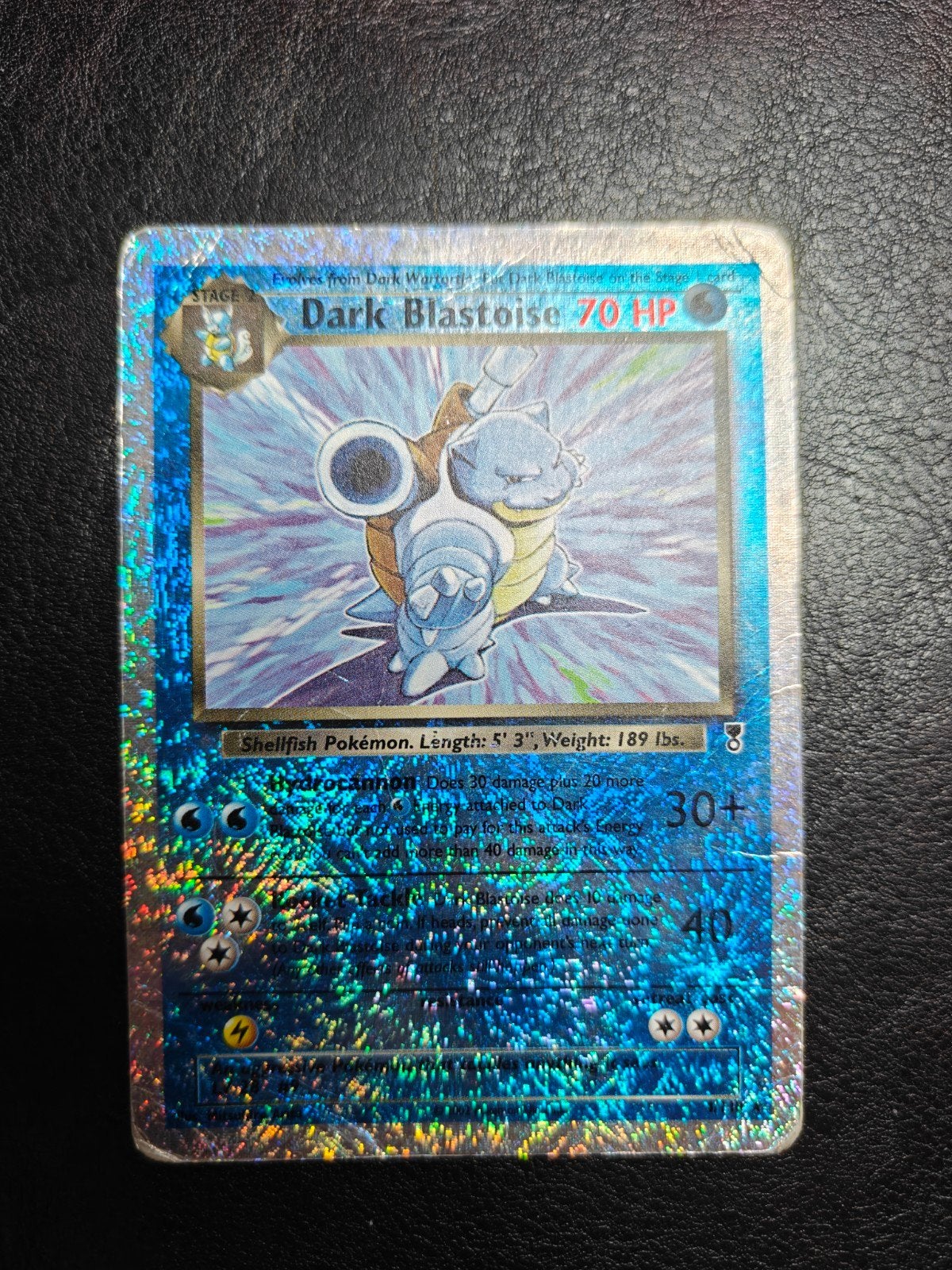 Blastoise legendary collection reverse holo 4/110, Ophalen of Verzenden, Gebruikt, Losse kaart, Foil