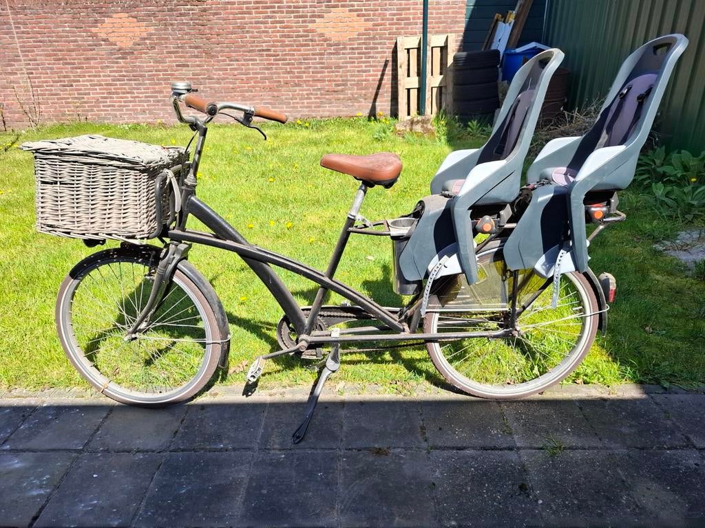 Tweelingfiets., 55 cm of meer, Ophalen, Gebruikt, Minder dan 10 versnellingen
