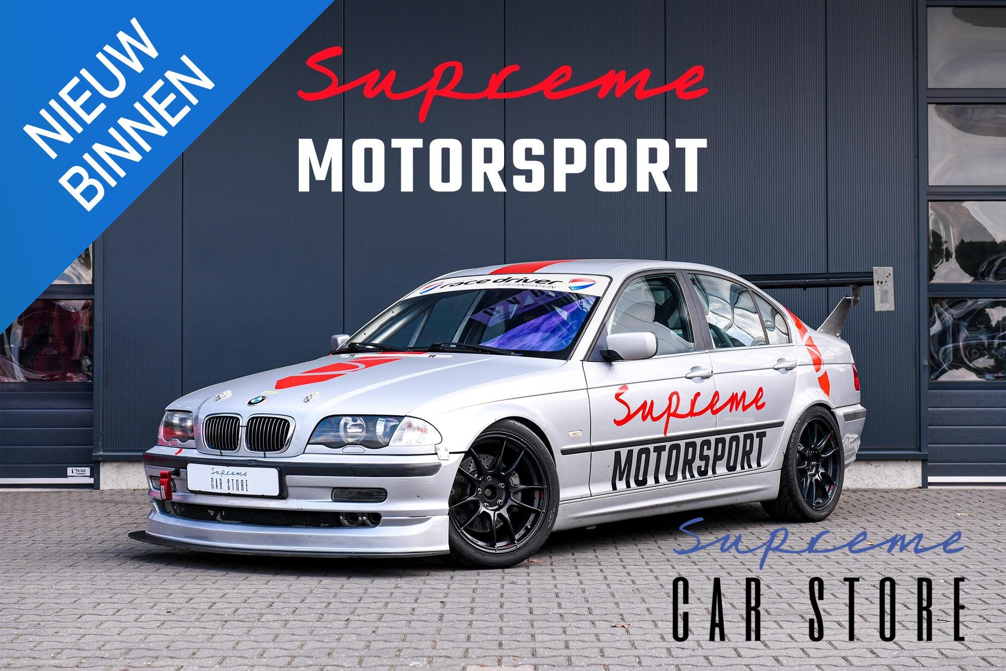 BMW 3-serie 328i Racer! - Ready to go! - Circuit auto - Geen, Auto's, BMW, Gebruikt, 1370 kg, Bedrijf, Handgeschakeld