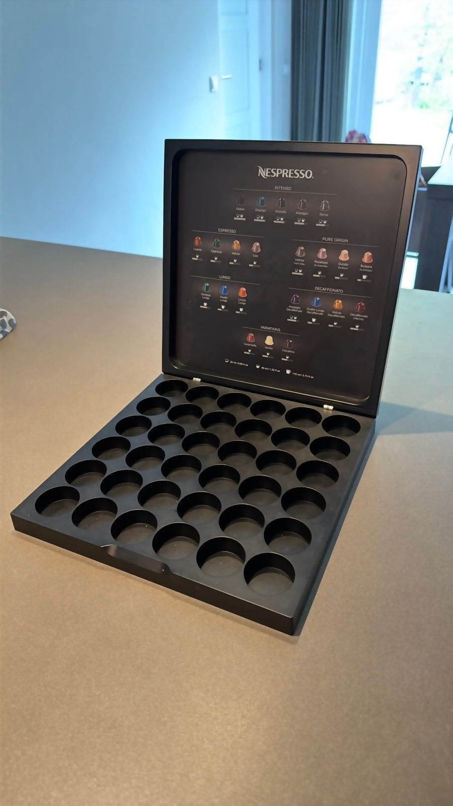 Nespresso koffie capsule box / doos, Ophalen of Verzenden, Zo goed als nieuw