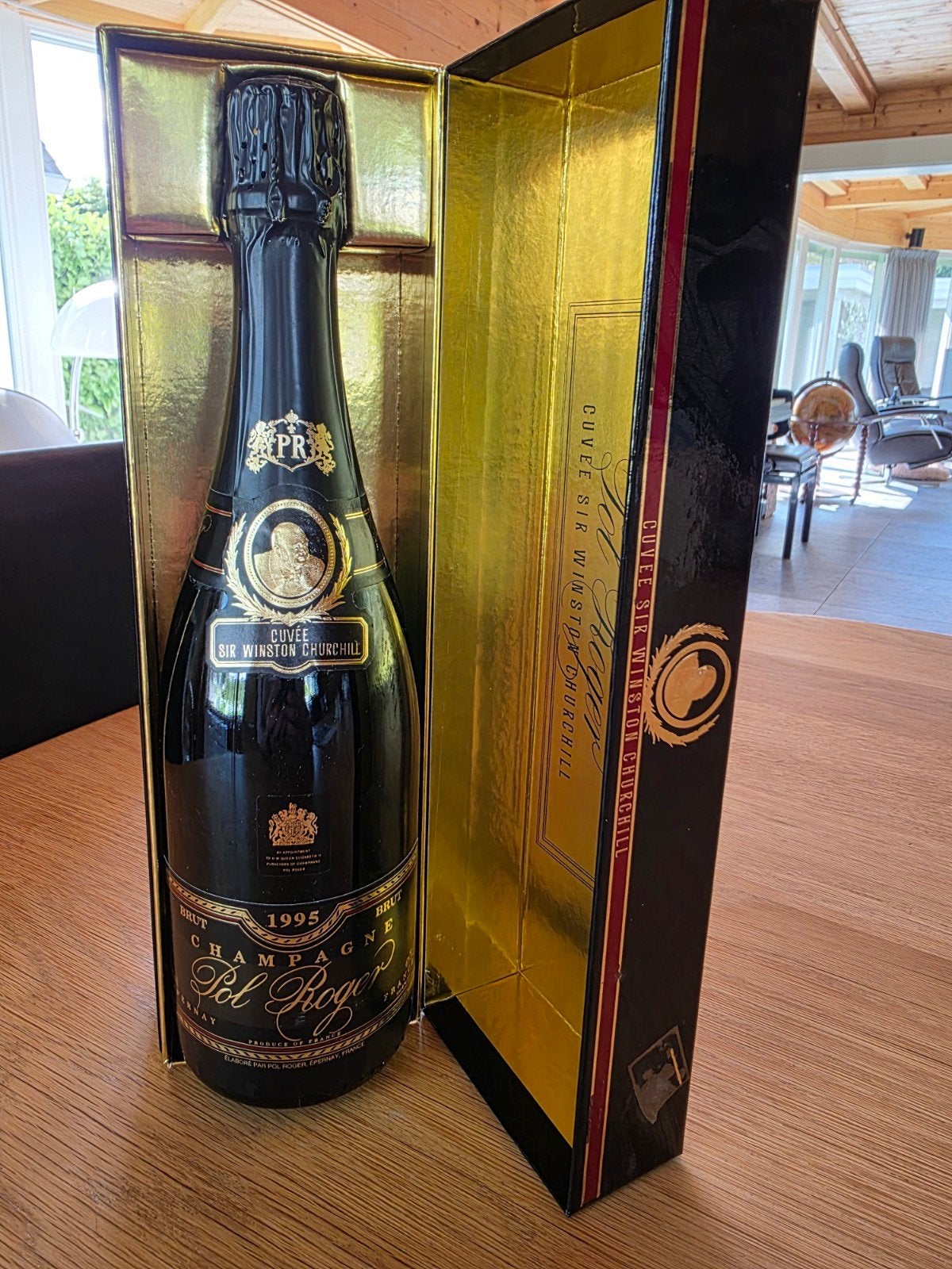 Pol Roger Cuvée Sir Winston Churchill 1995 Champagne, Verzamelen, Ophalen, Zo goed als nieuw, Frankrijk, Champagne