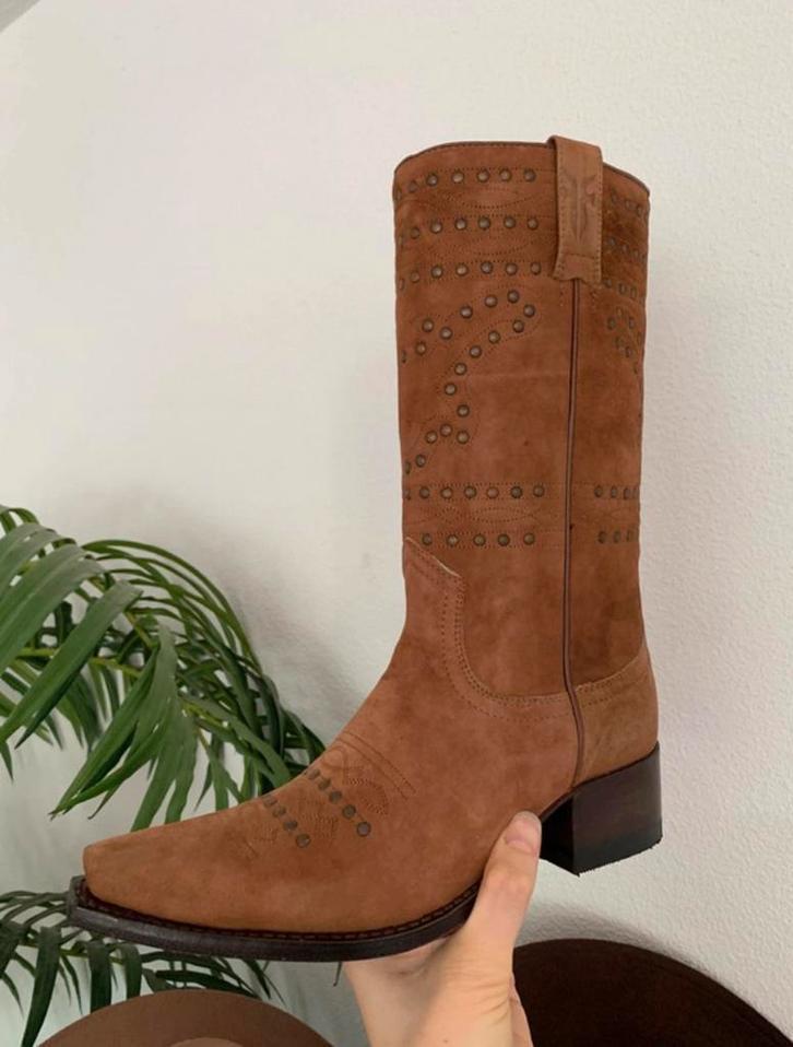Frye cowboylaarzen 37 38 western boots bohemian laarzen, Hoge laarzen, -, Nieuw, Ophalen of Verzenden