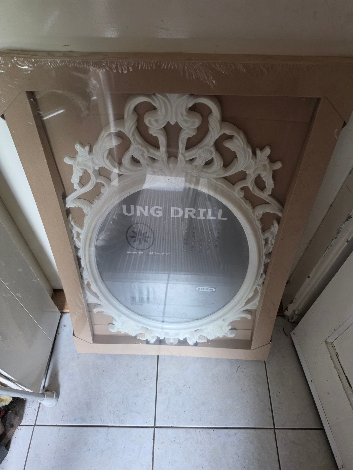IKEA Decoratieve Barok Stijl  lijst, Kunststof, Ophalen of Verzenden, 50 cm, Spiegellijst