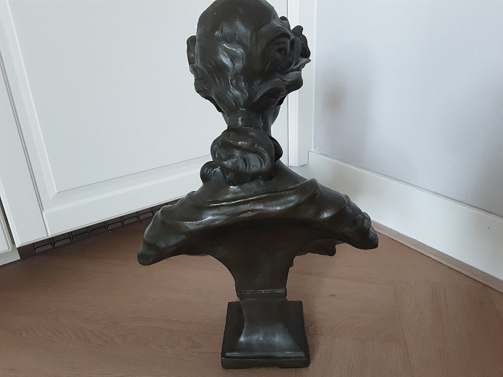 Bronzen beeld, Ophalen, Buste, Brons, 20 - 50 cm