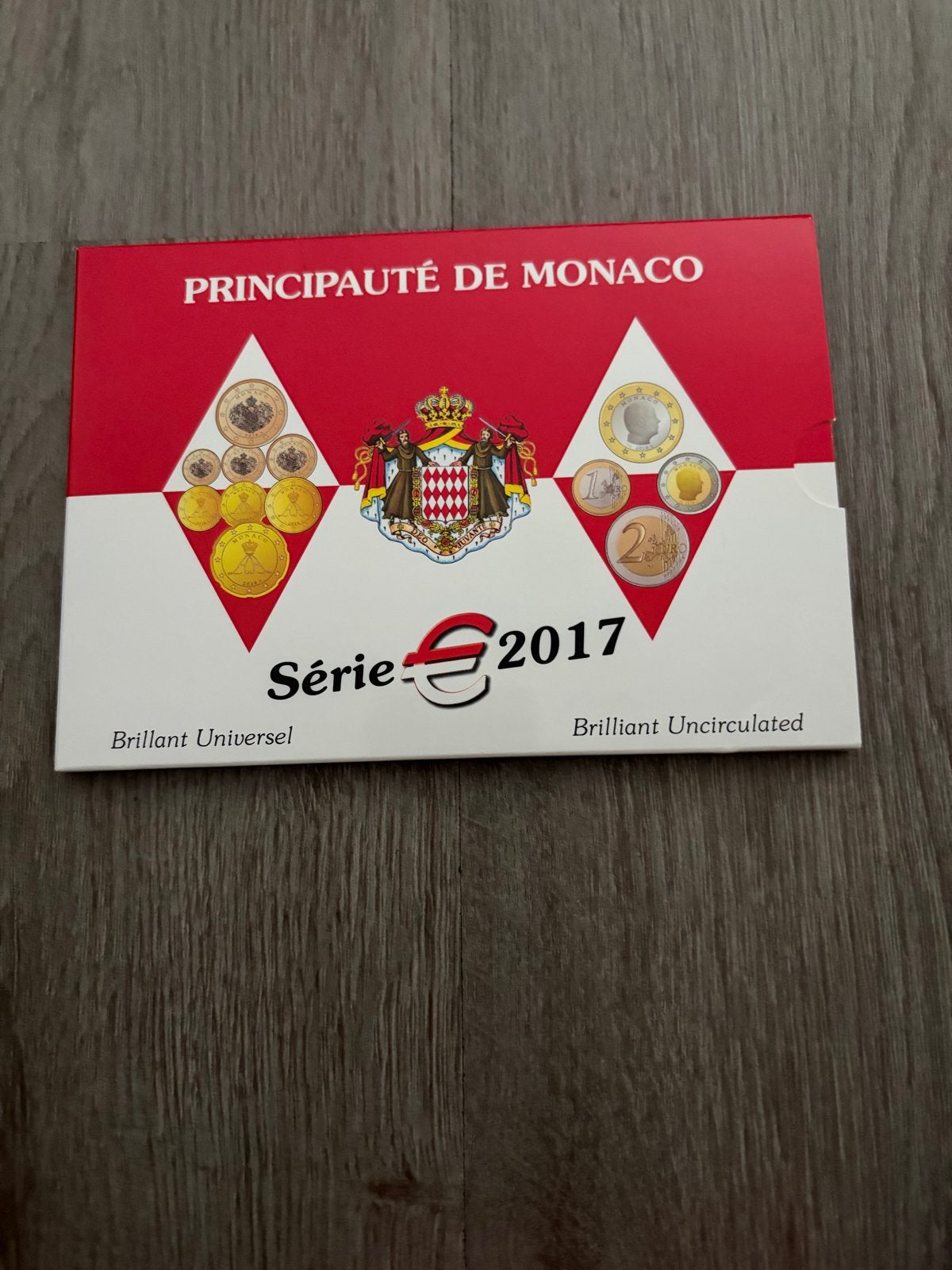 Monaco 2017 Brilliant Uncirculated muntset, Postzegels en Munten, Munten | Europa | Euromunten, Ophalen of Verzenden, Monaco, Overige waardes