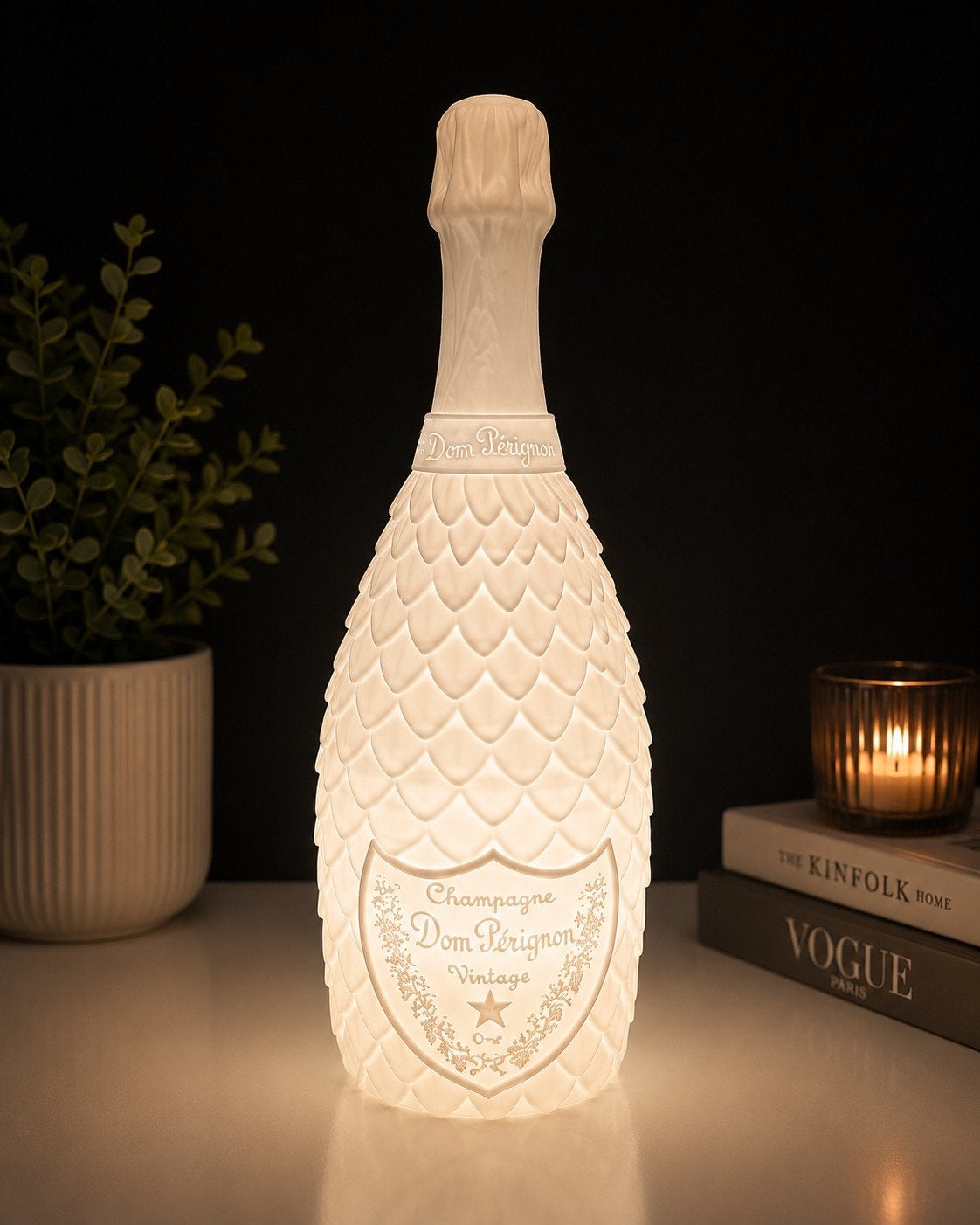 Dom Pérignon  Fles LED Lamp - Sfeervolle Verlichting