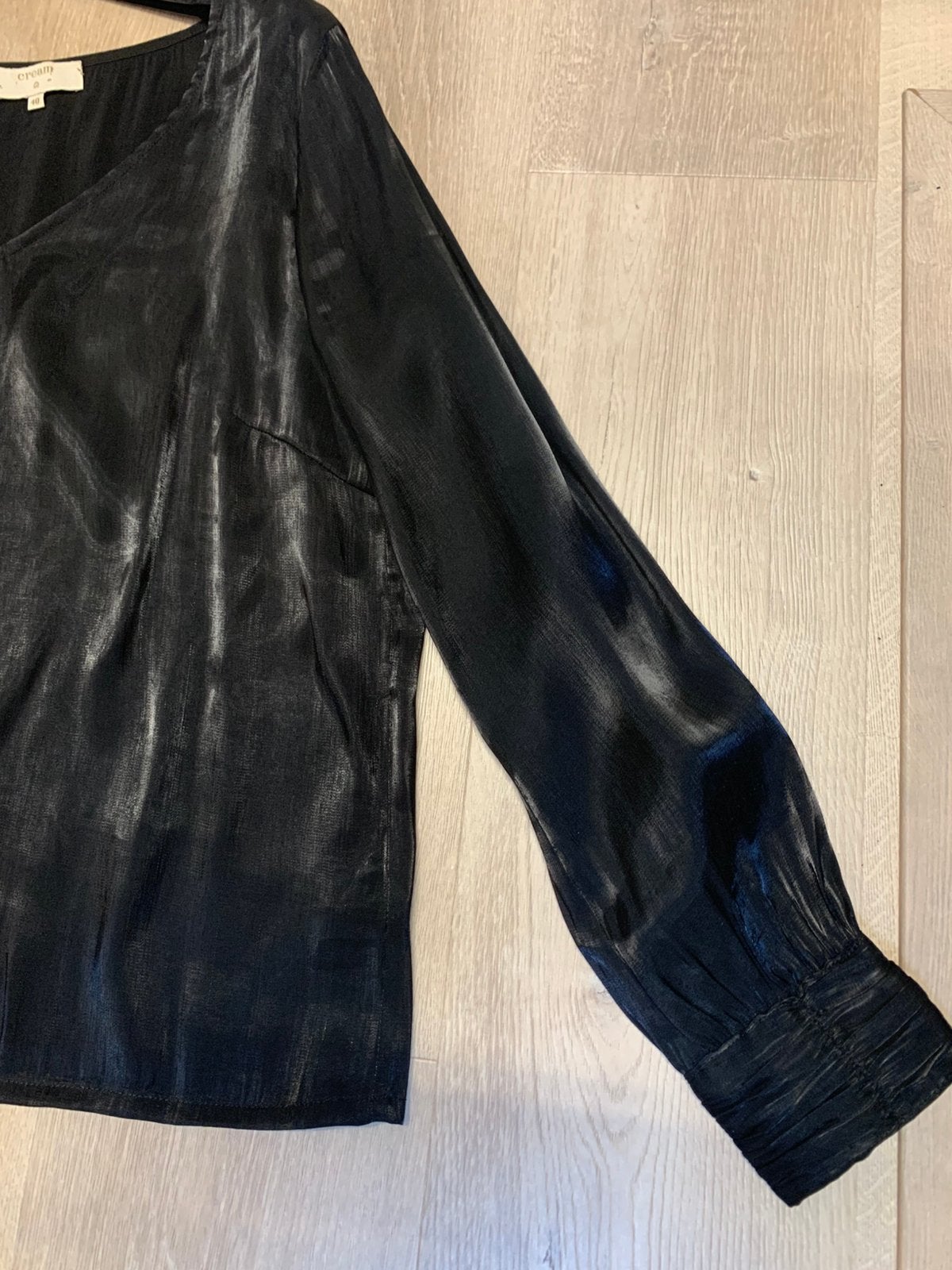 blouse van Cream, Ophalen of Verzenden, Zo goed als nieuw, Zwart