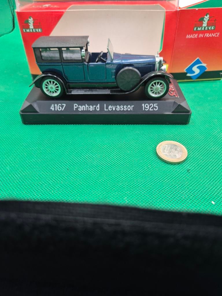43 Panhard levassor 1/43 Solido, Ophalen of Verzenden, Zo goed als nieuw, Auto, Solido