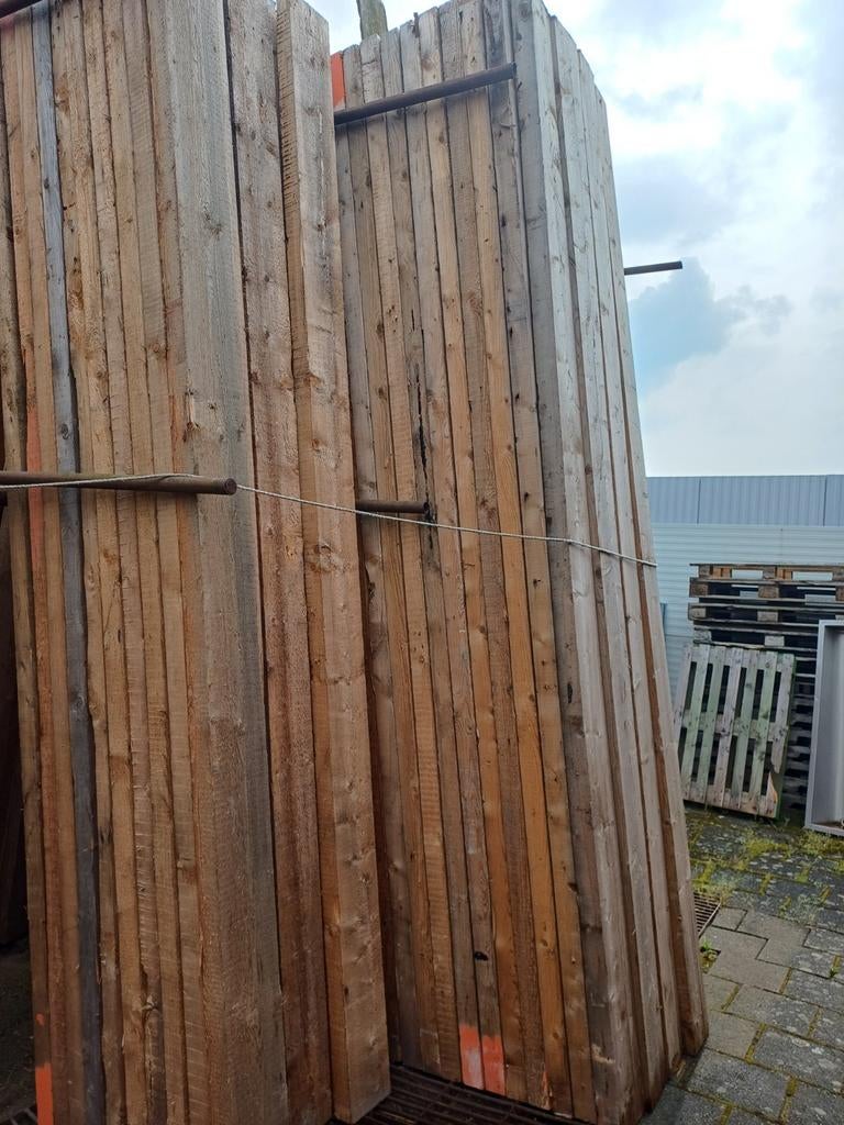 Balkhout 3.70 lang, Tuin en Terras, Ophalen, Hout, Minder dan 3 meter