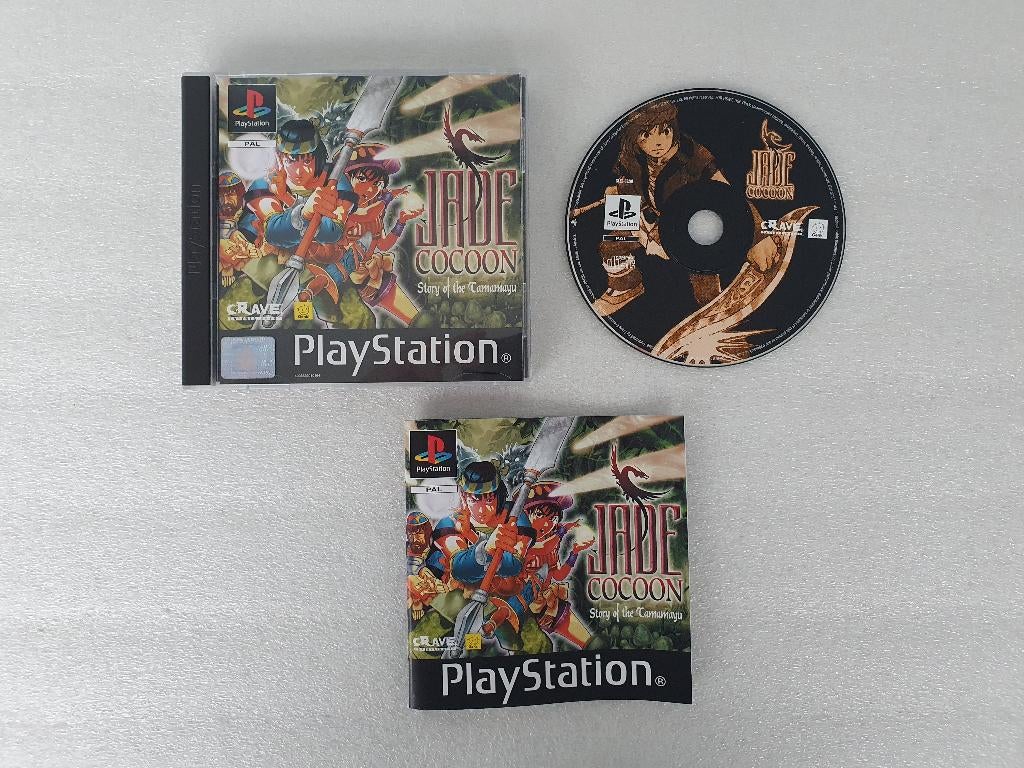 PS1: Jade Cocoon, Spelcomputers en Games, Avontuur en Actie, Gebruikt, 1 speler, Ophalen of Verzenden
