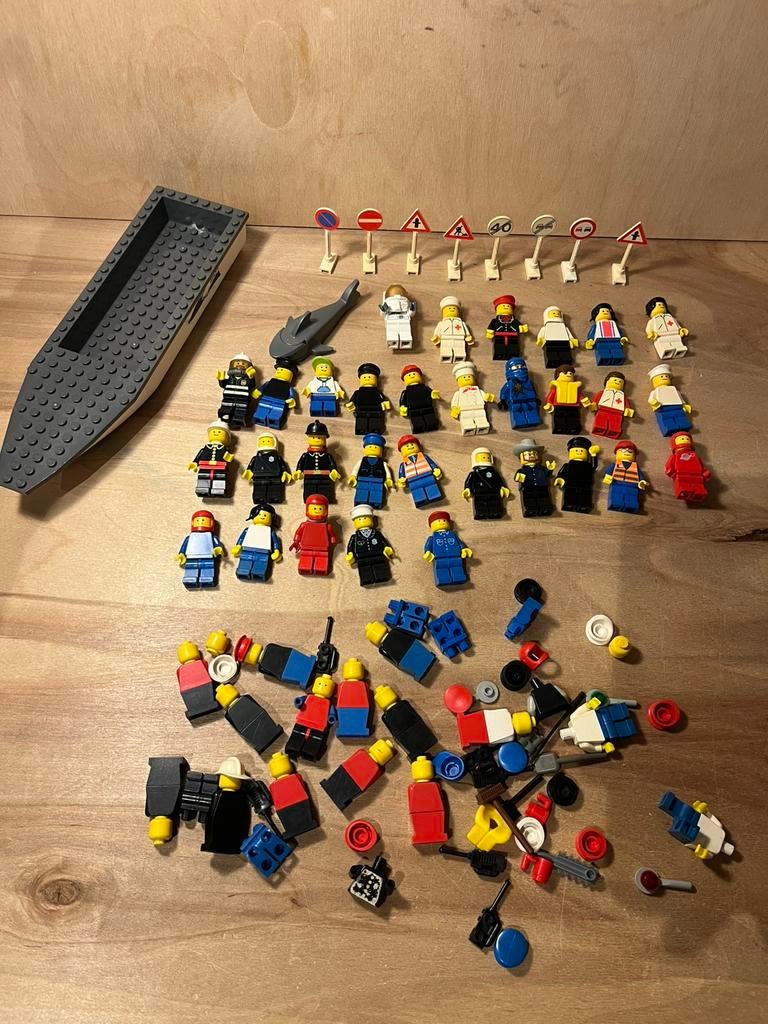 023 - Lego Partij/Lot Minifiguren/Accessoires, Lego, Ophalen of Verzenden, Minifiguur, City