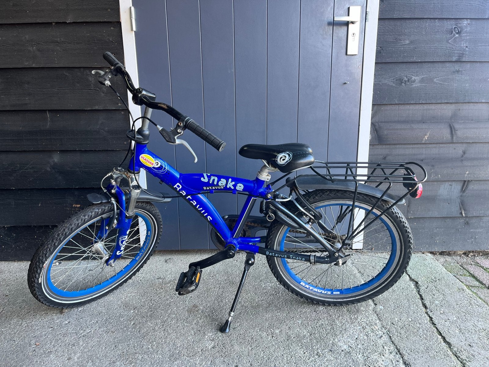 Batavus Snake jongensfiets 20 inch - Slot, handremmen, Ophalen, Terugtraprem, Gebruikt, Handrem