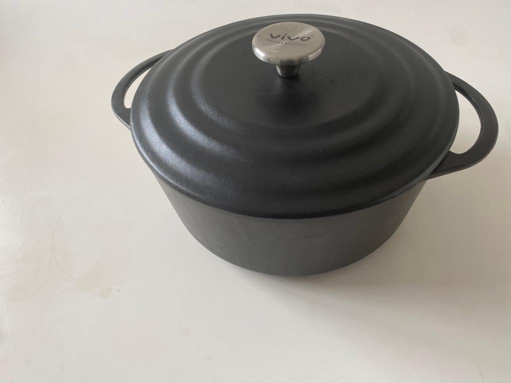 Braadpan gietijzeren pan villeroy & Boch, Ophalen of Verzenden, Gietijzer, Koekenpan of Braadpan
