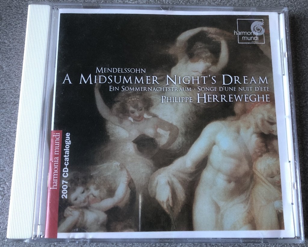 MENDELSSOHN - A MIDSUMMER NIGHT'S DREAM - PHILIPPE, Cd's en Dvd's, Ophalen of Verzenden, Romantiek, Zo goed als nieuw, Mendelssohn