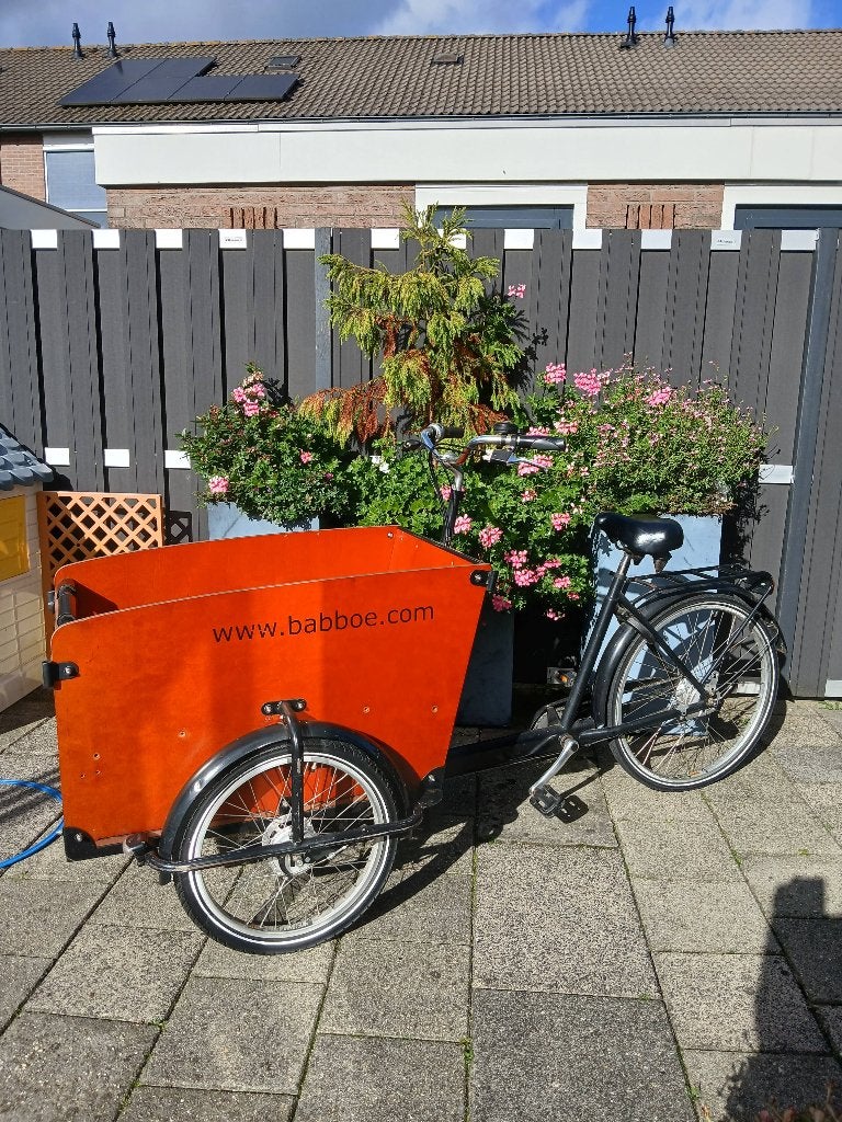 Babboebig bakfiets, 4 kinderen of meer, Gebruikt, Schijfrem, Ophalen