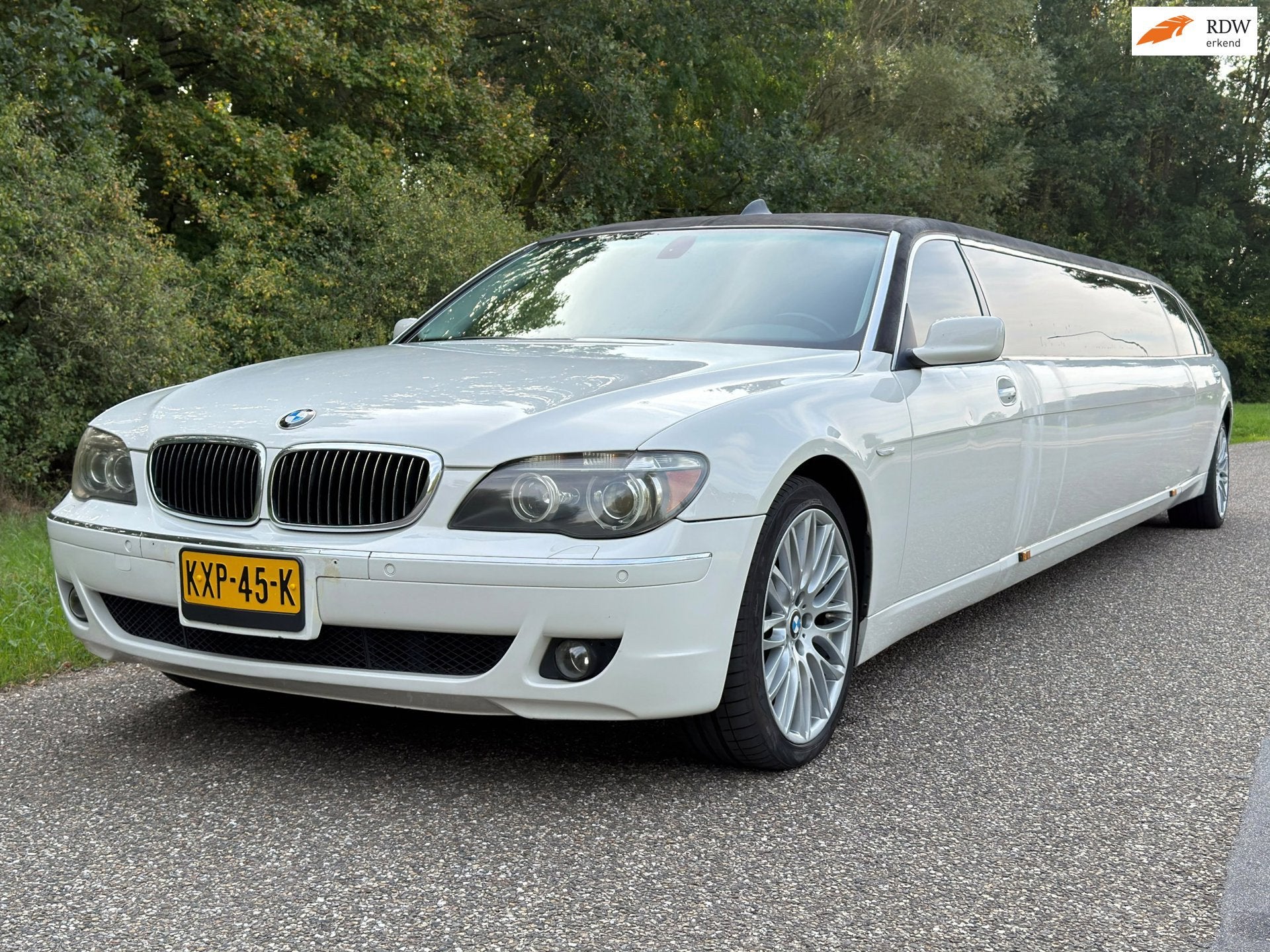 BMW 7-serie 750Li Stretch Limo / NL-kenteken / 8-persoons, Auto's, Automaat, Achterwielaandrijving, Gebruikt, 367 pk