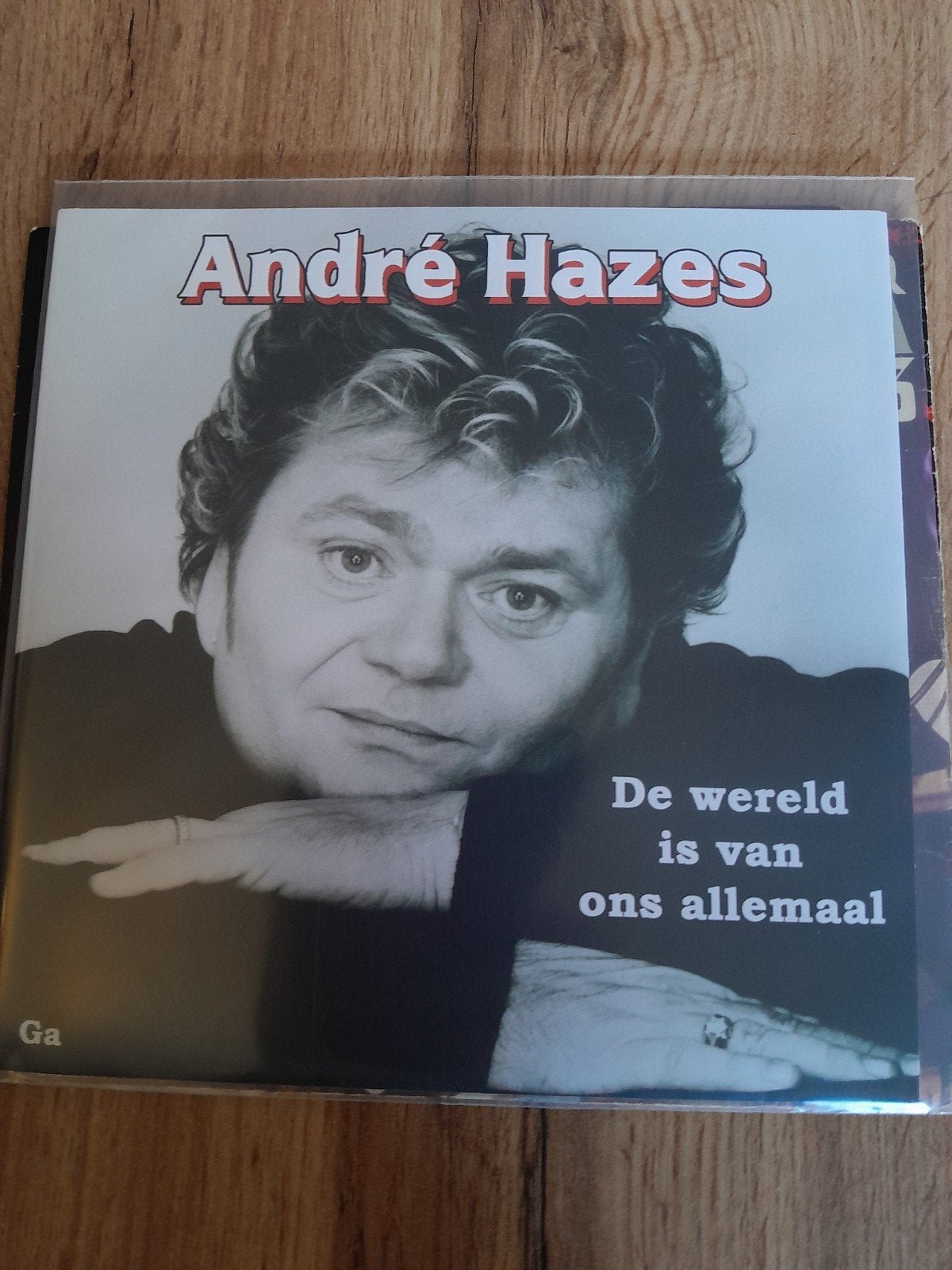 Andre hazes 7inch de wereld is van ons allemaal, Cd's en Dvd's, Vinyl Singles, Ophalen of Verzenden, Zo goed als nieuw, Nederlandstalig