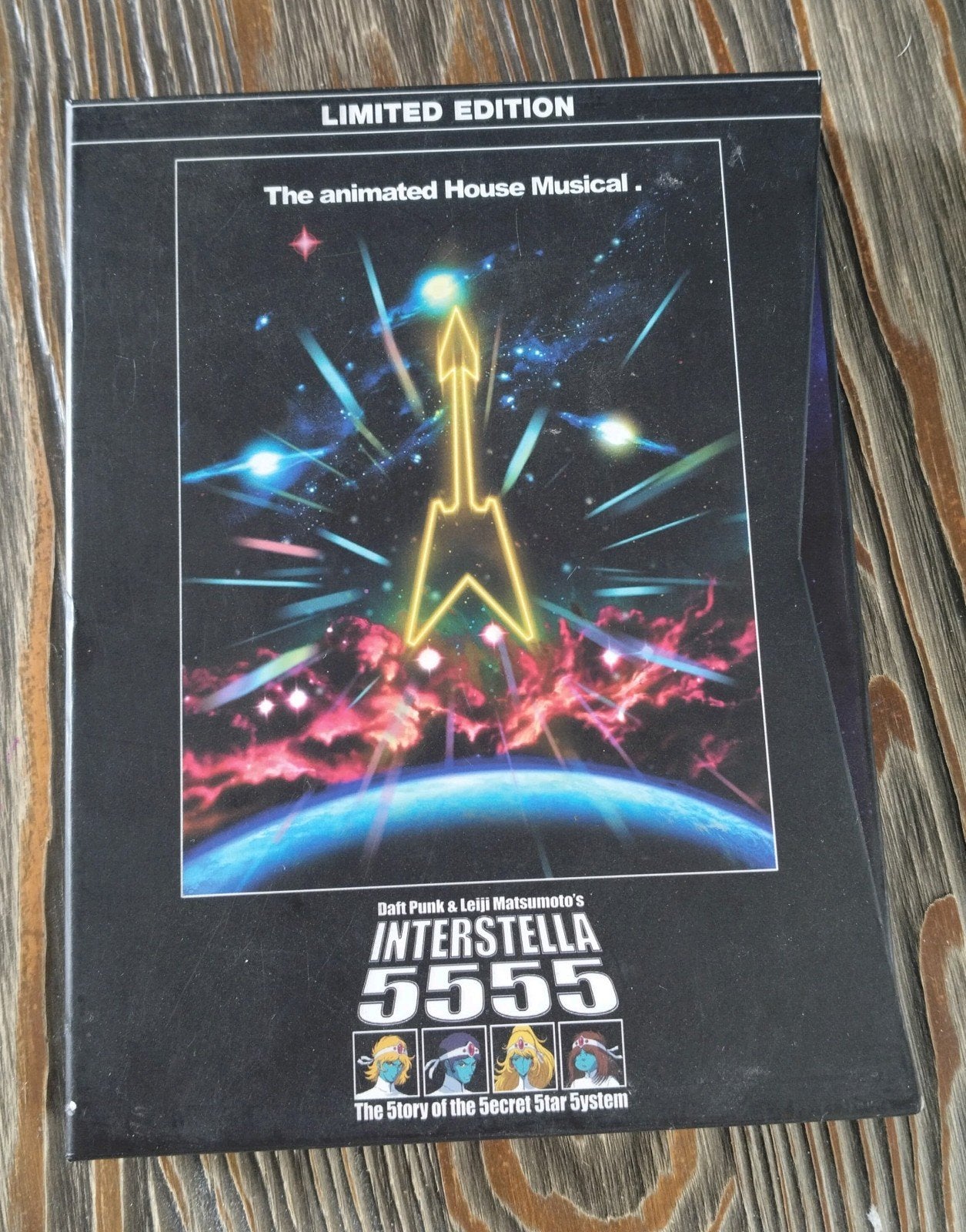 Daft Punk's Interstella 5555 Limited Edition DVD, Gebruikt, Alle leeftijden, Nederlands, Ophalen of Verzenden
