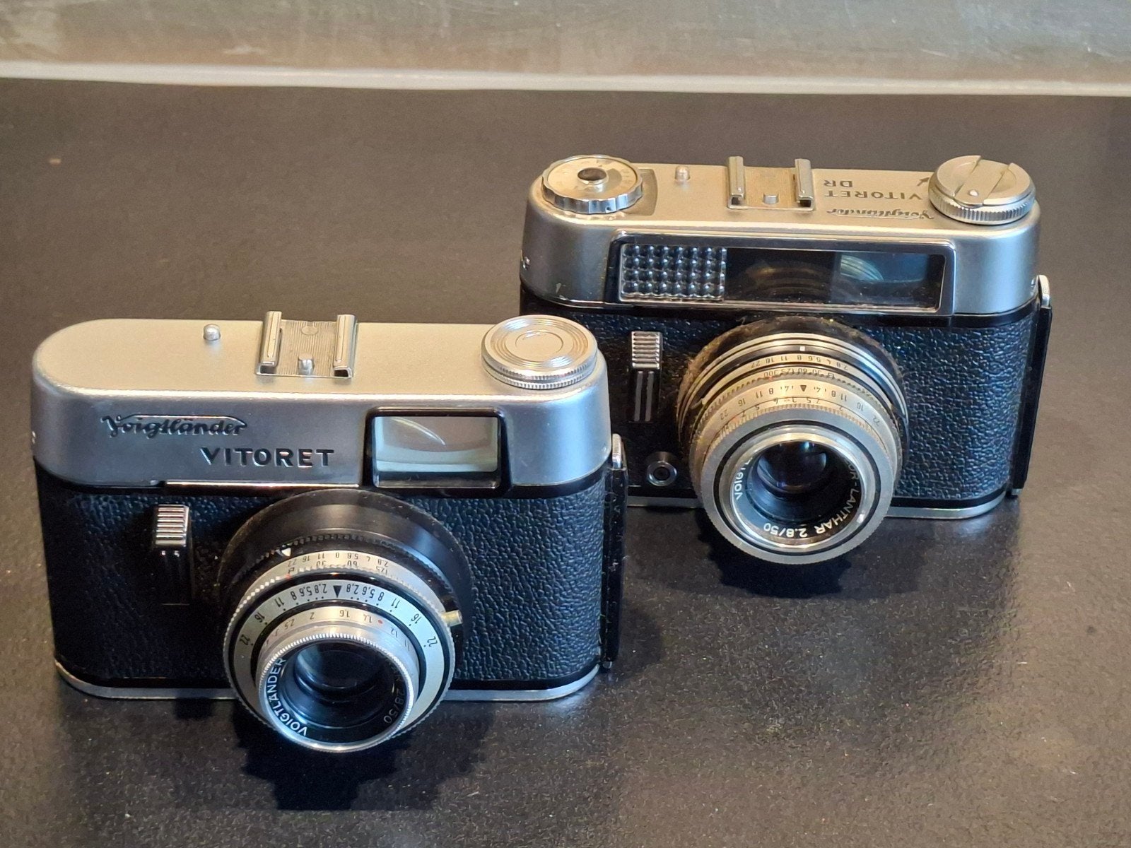 2x vintage Voigtländer Vitoret, Ophalen of Verzenden, Gebruikt, Compact, Overige Merken