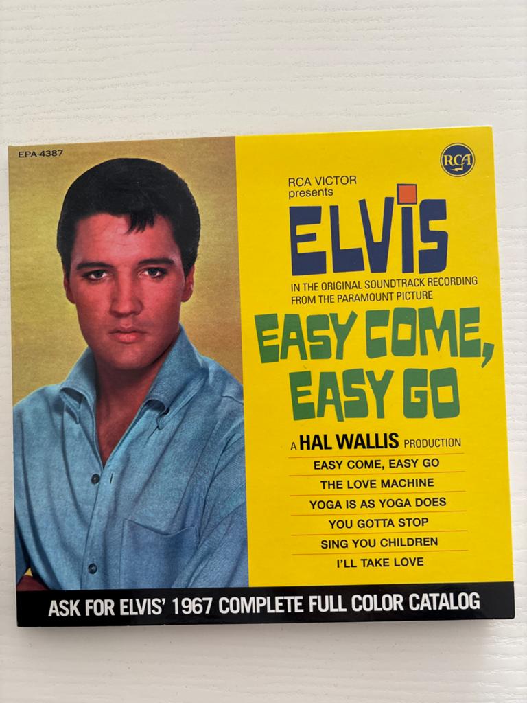 FTD CD Elvis Presley - Easy Come, Easy Go (Soundtrack), Ophalen of Verzenden, Zo goed als nieuw, Cd of Plaat