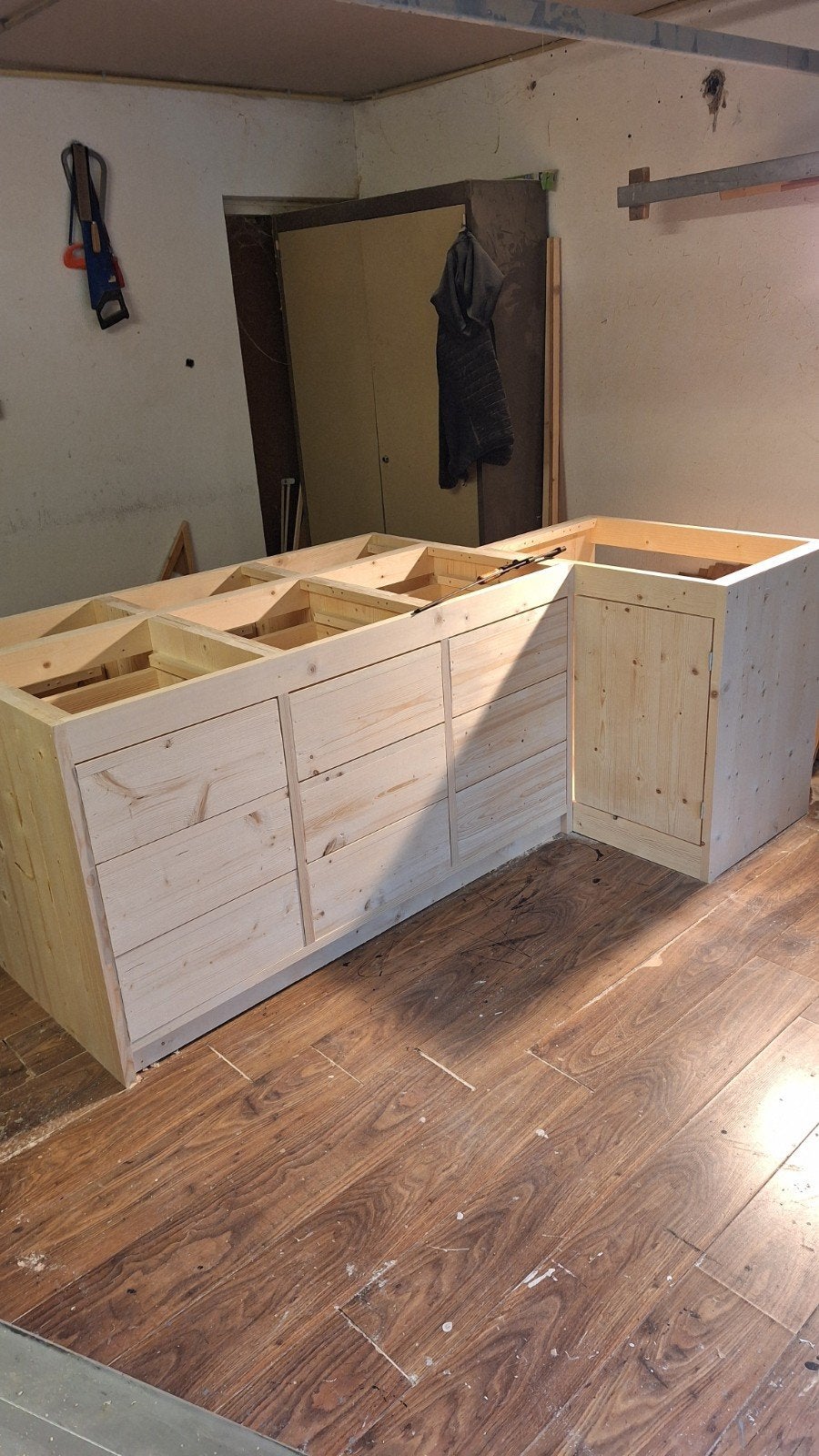 verschillende keuken eilanden van terug gedroogd steigerhout, Huis en Inrichting, Ophalen, Nieuw
