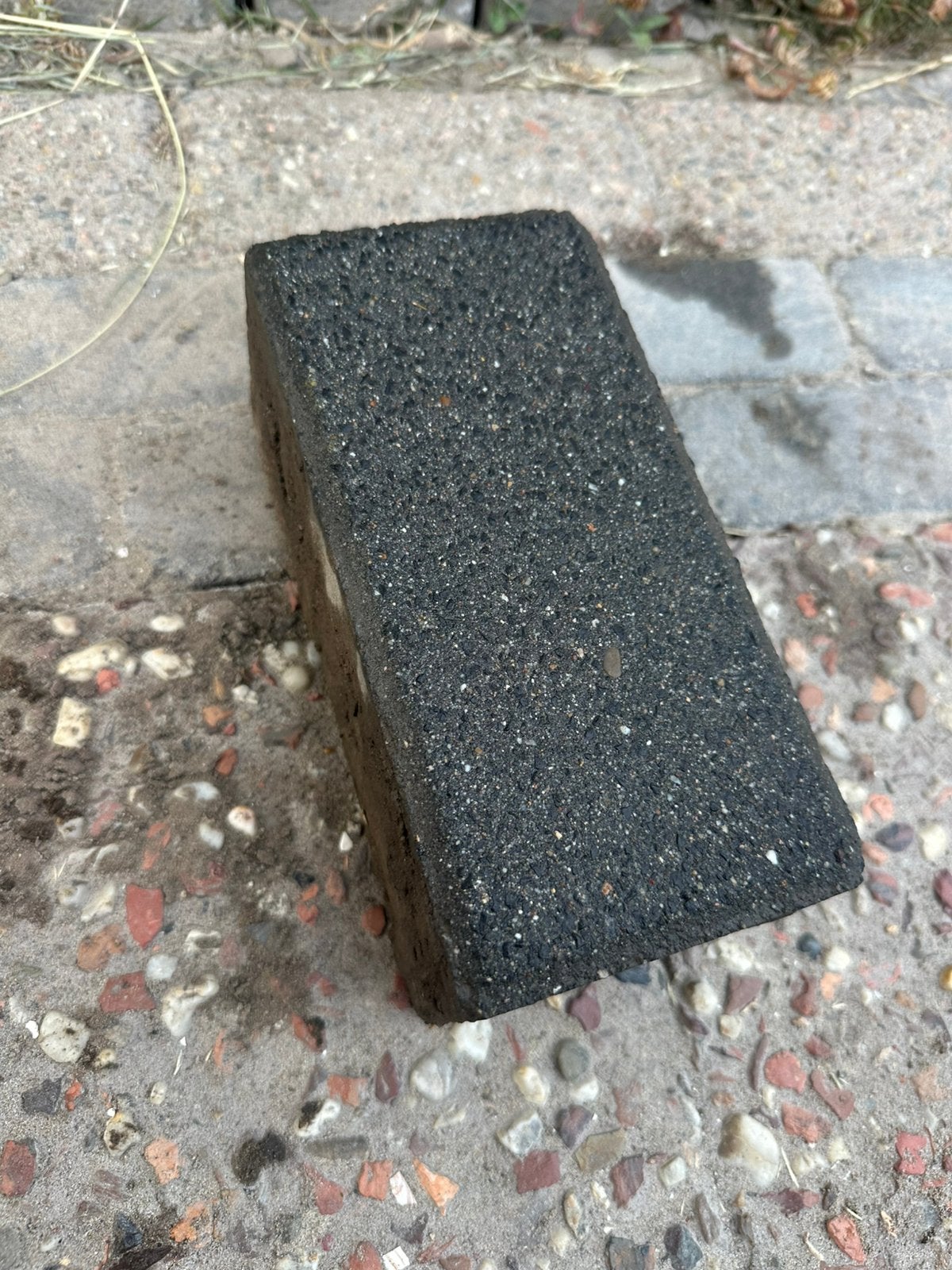 Beton klinkers antraciet 30 stuks, Ophalen, Zo goed als nieuw, Beton, Klinkers