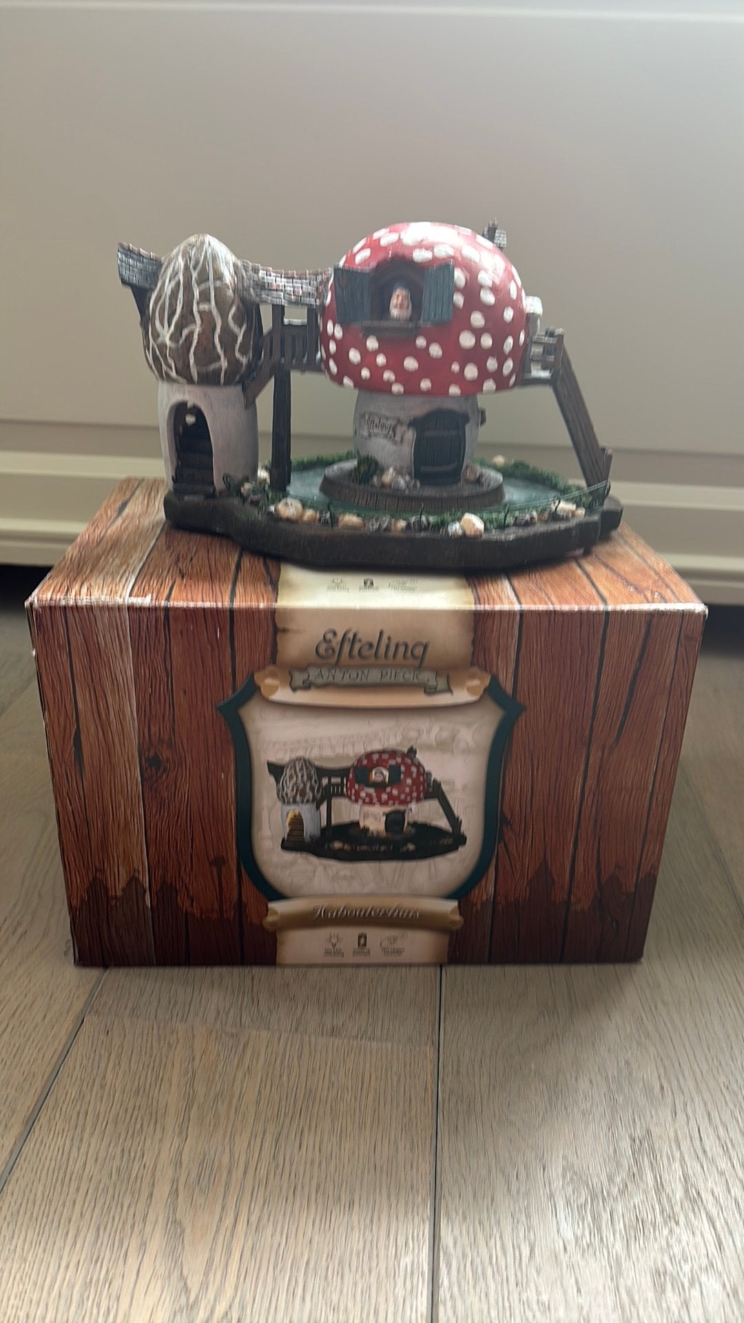Luville Efteling Kabouterhuis - NIEUW, Ophalen of Verzenden, Nieuw, Beeldje of Poppetje