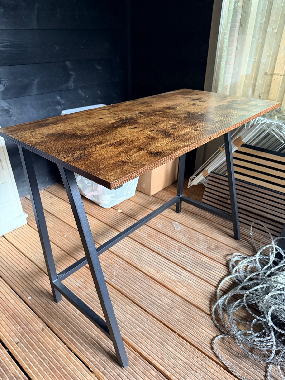 Bureau - Prima staat - 50x100 cm, Ophalen, Gebruikt, Spaanplaat of MDF, Computerbureau