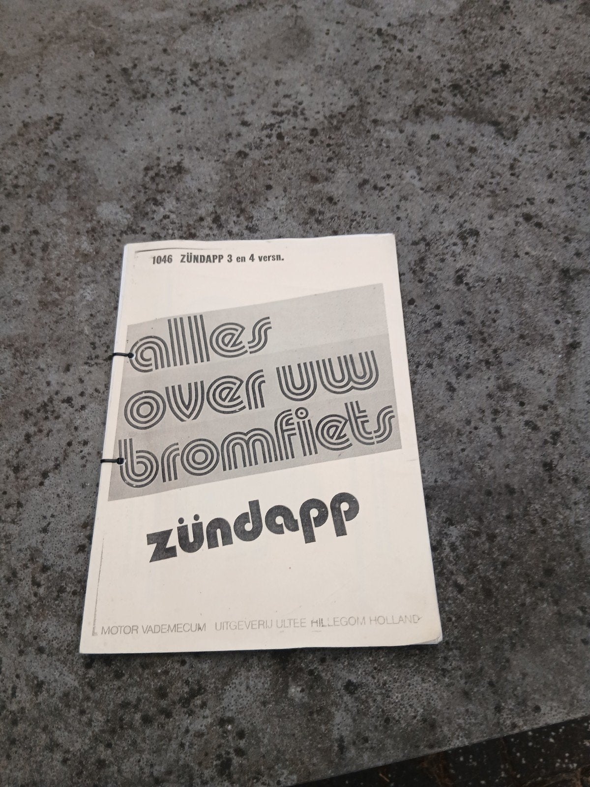 zundapp boek kopie, Ophalen of Verzenden