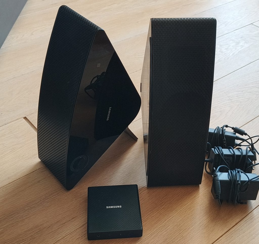 2x Samsung M5 WAM550 Multiroom speakers + WAM250 Hub, Overige merken, Gebruikt, Bluetooth, Speakerset