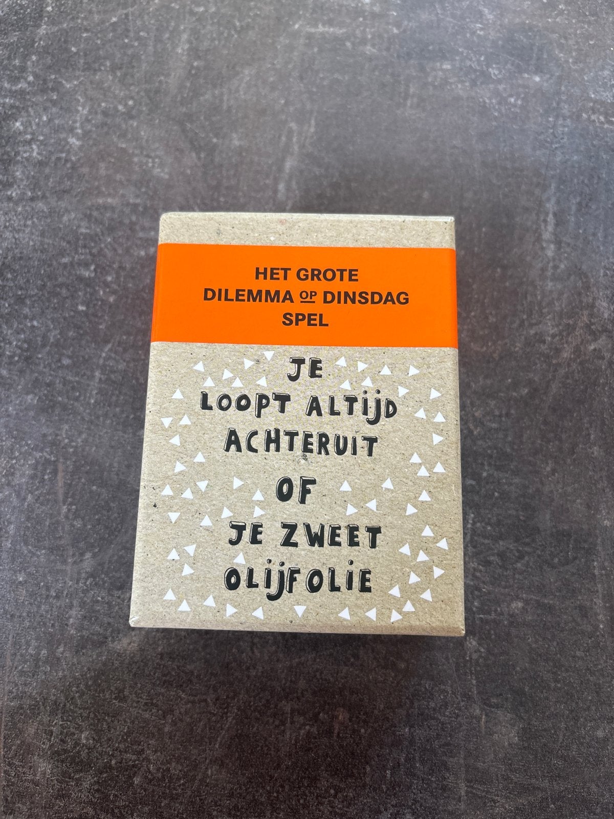 Het Grote Dilemma op Dinsdag Spel, Drie of vier spelers, Ophalen of Verzenden, Zo goed als nieuw