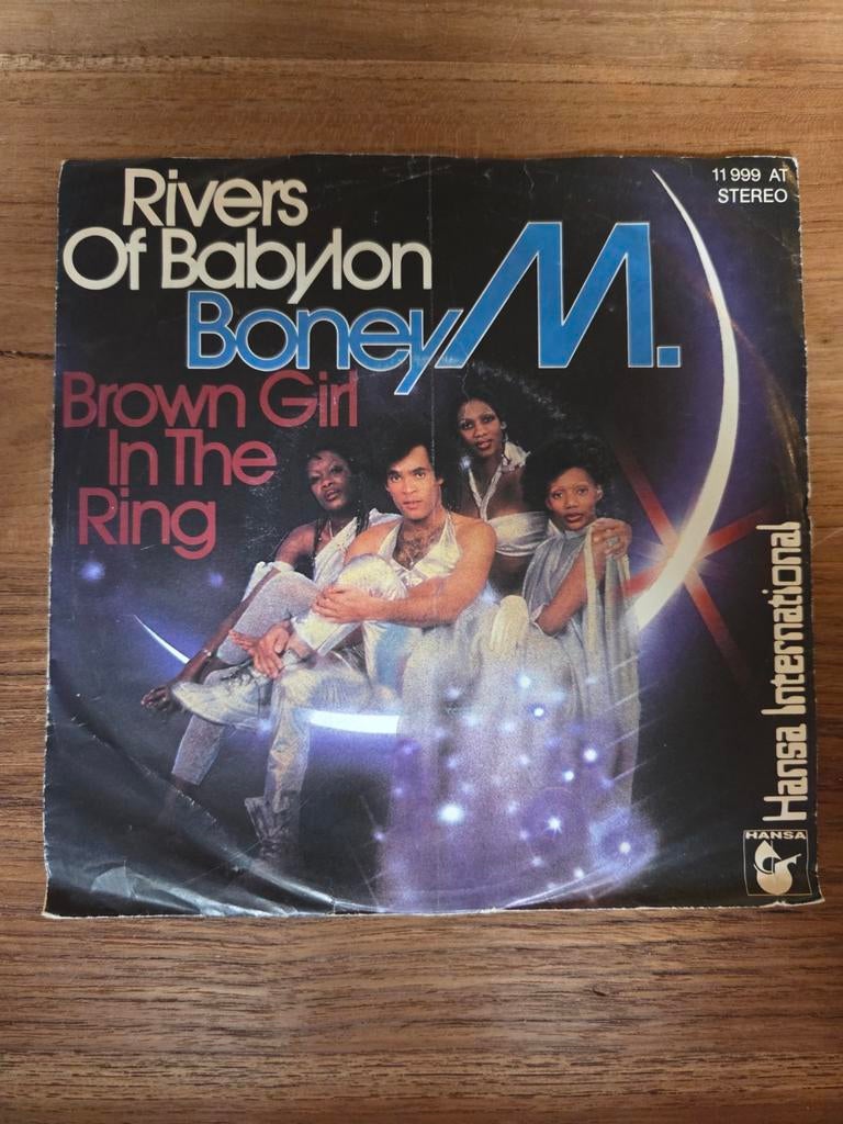 Boney M. - Rivers of Babylon, Gebruikt, 7 inch, Single, Ophalen of Verzenden