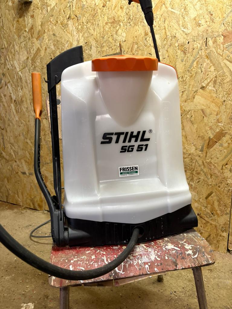 Stihl SG51 rugspuit, Tuin en Terras, Bestrijdingsmiddelen, Ophalen, Zo goed als nieuw, Onkruidbestrijding