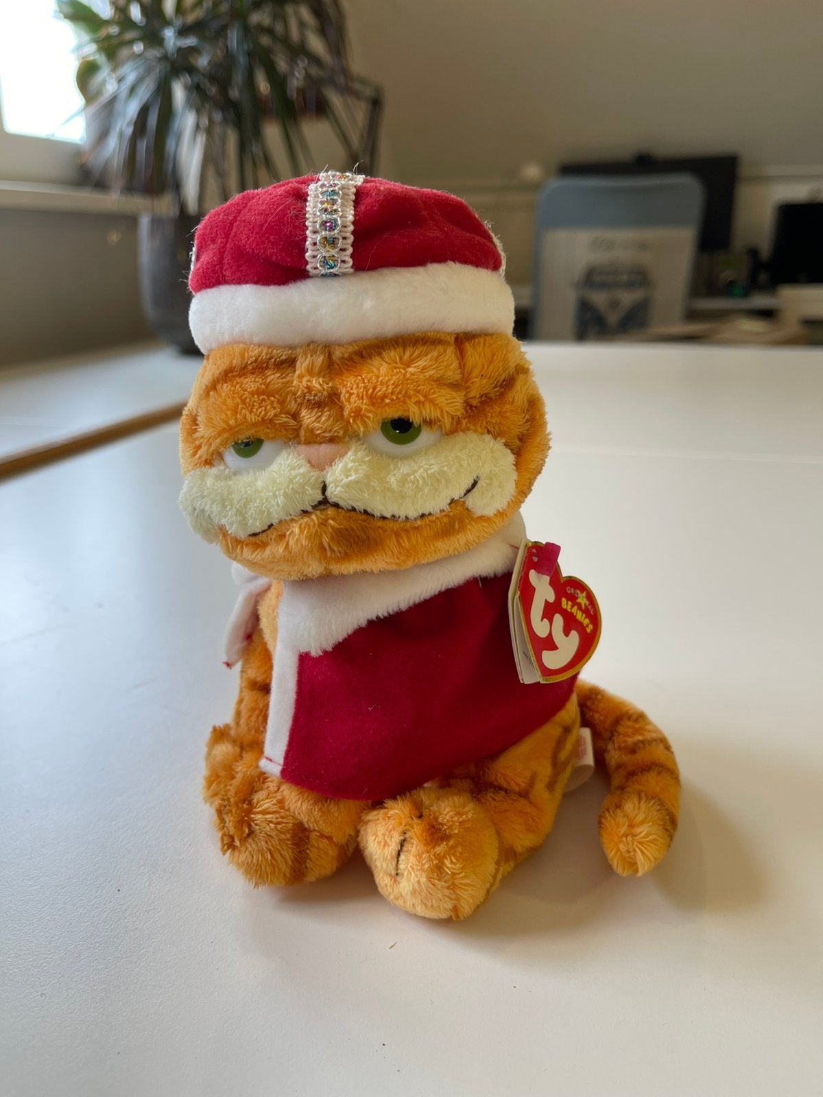 Garfield His Majesty, Kinderen en Baby's, Speelgoed | Knuffels en Pluche, Ophalen of Verzenden, Zo goed als nieuw, Overige typen
