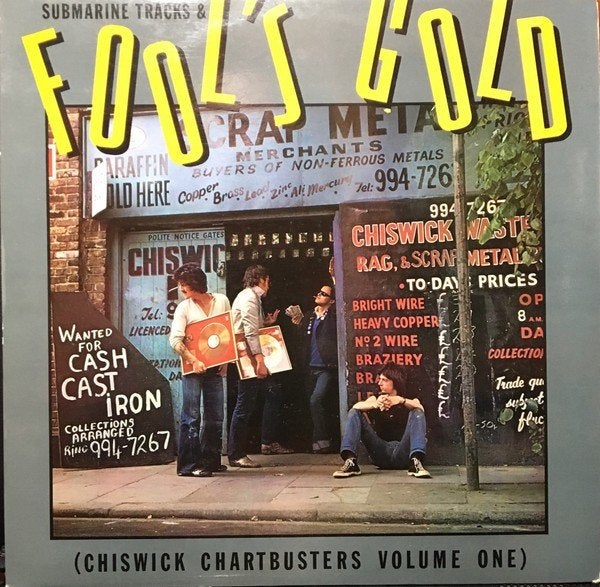 submarine tracks & fools gold/v/a-garage/punk/powerpop+binne, Cd's en Dvd's, LP, Gebruikt, Verzenden, Inclusief binnenhoes