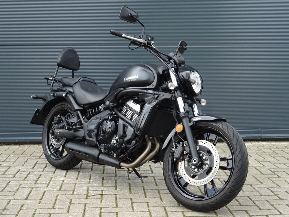 KAWASAKI VULCAN S 650cc 2017 Mat zwart ABS 22938km, Handvatverwarming, 2 cilinders, Bedrijf, Onbekend